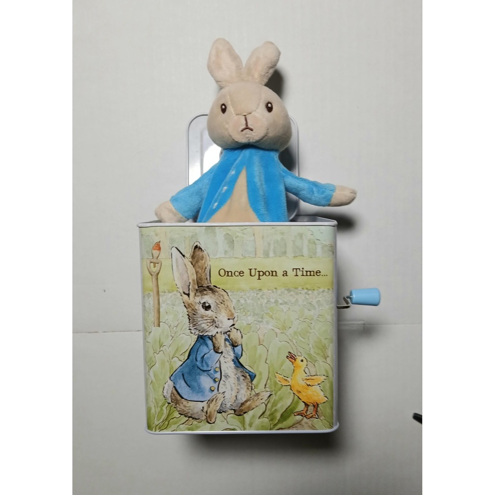 Peter Rabbit Jack In The Box Toy Beatrix Potter Music Metal Kids Preferred